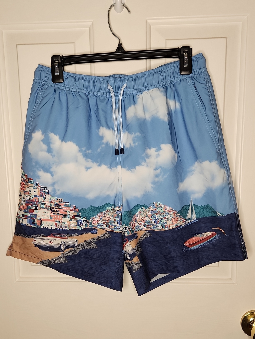 Peter Millar Seaside Swim Trunks Road To Riviera Size M